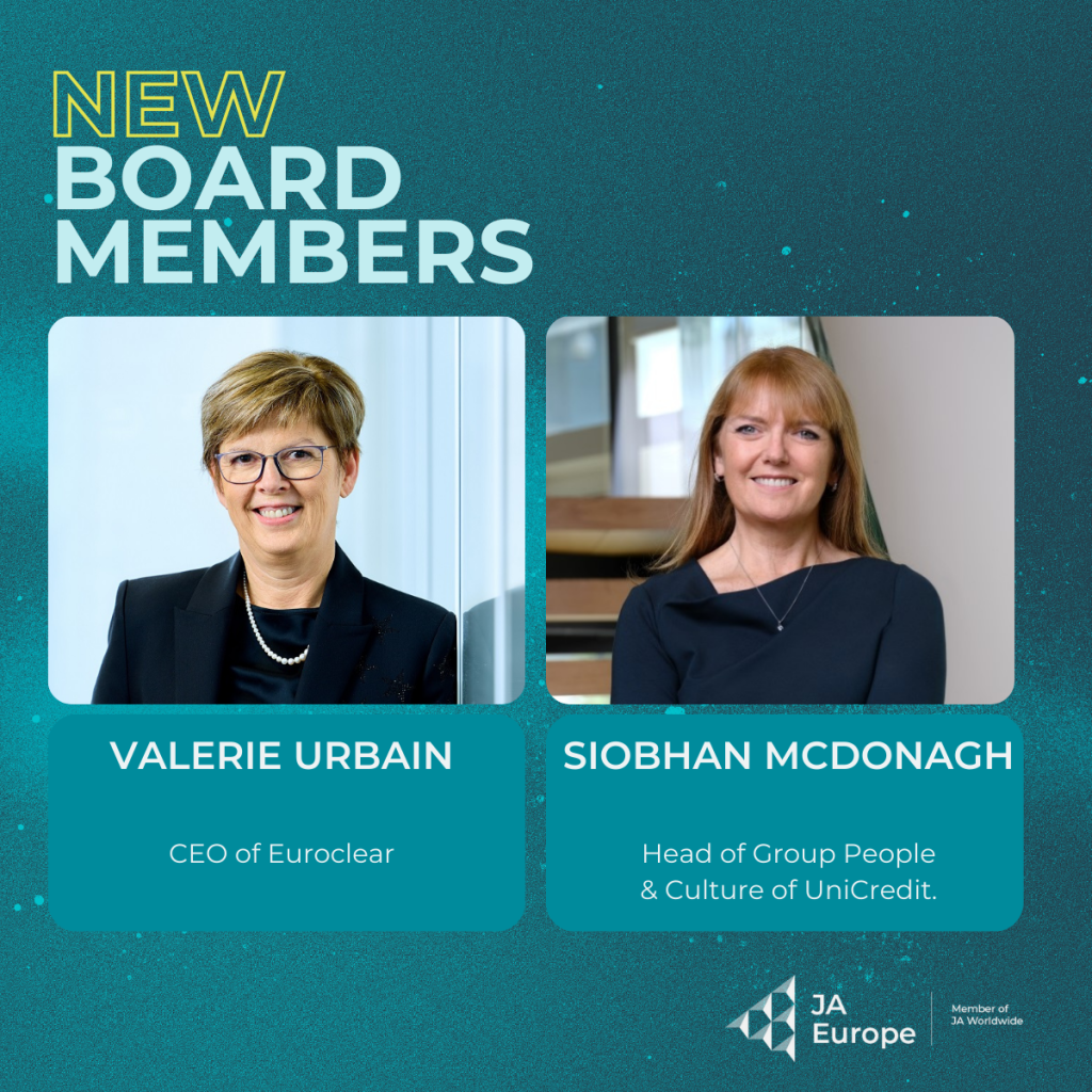 JA Europe Appoints Two New Members of the Board of Directors - JA Europe