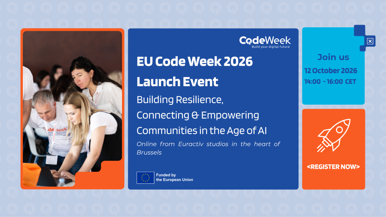 EU Code Week 2026 Launch Event